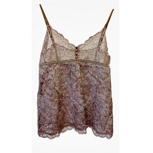 Amass Sheer Lace Tank